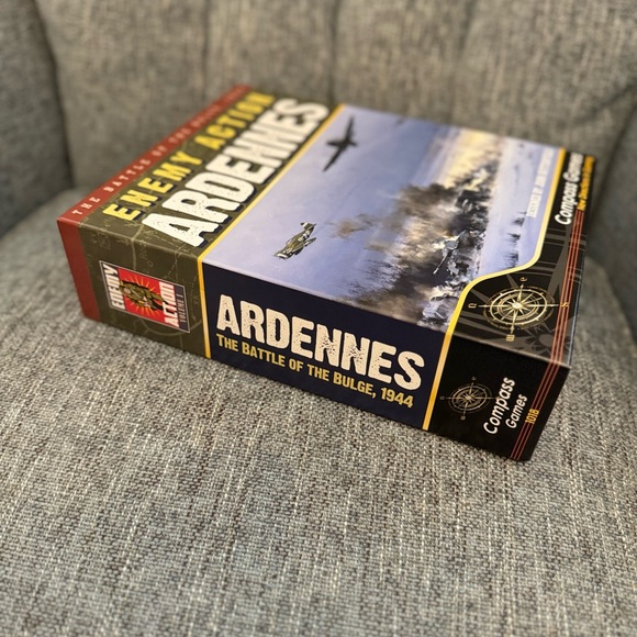 Enemy Action Ardennes Board Game by Compass Games - Picture 3 of 7